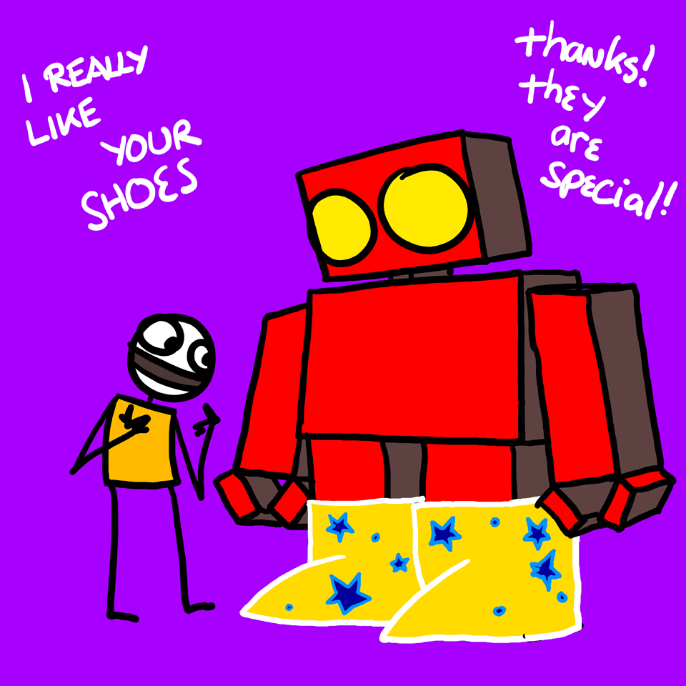 I REALLY like your shoes